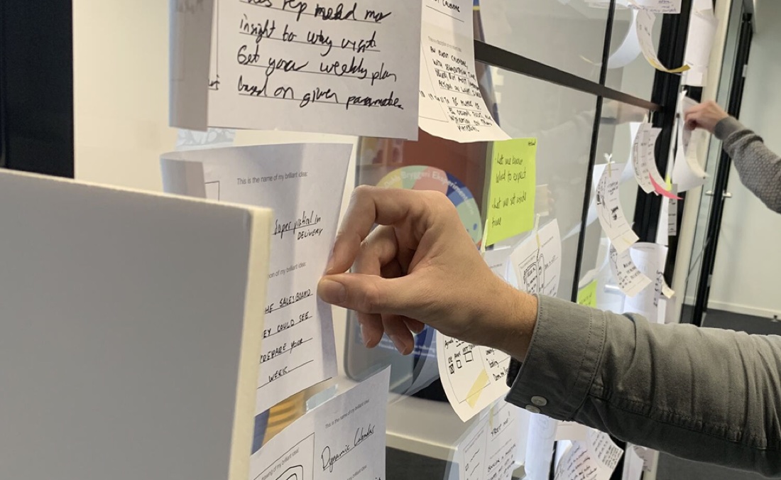Research synthesis session in progress