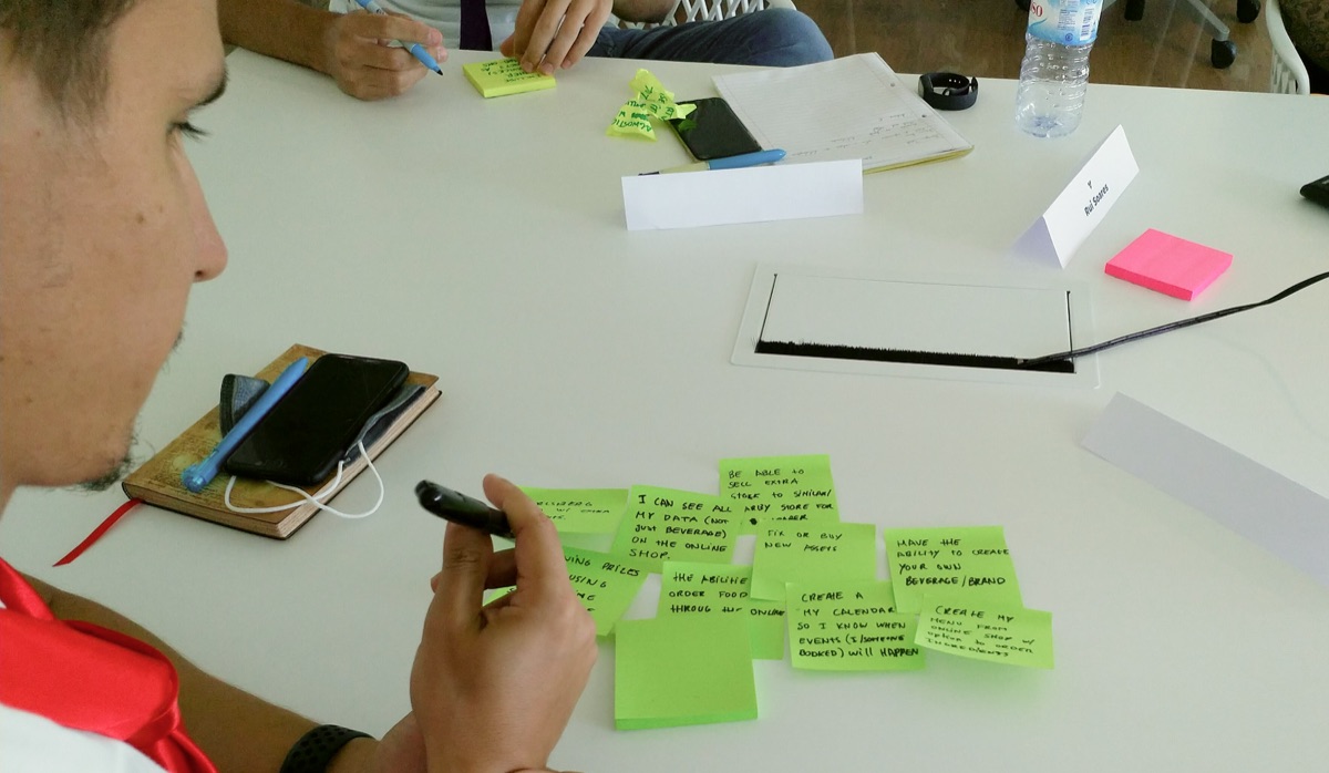 Research session in progress
